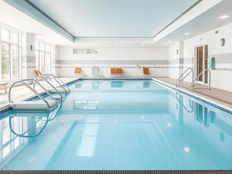 Therapy pool area at Happy Valley